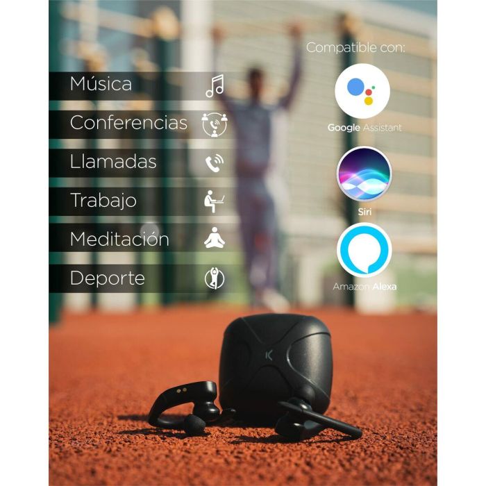 Auriculares Deportivos KSIX Sport Buds 2 700 mAh 4 Auriculares Deportivos KSIX Sport Buds 2 700 mAh 4