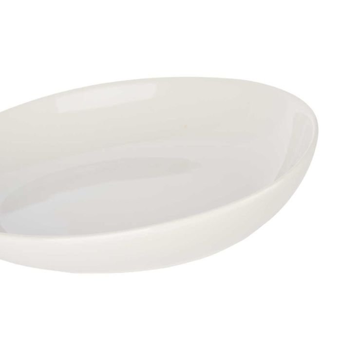 Bandeja Porcelana Ovalada 20 Cm Vessia (36 Unidades) 2 Bandeja Porcelana Ovalada 20 Cm Vessia (36 Unidades) 2