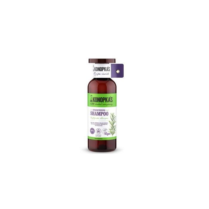 DR. KONOPKA’S Champú Fortalecedor Vegano con Aceite de Romero Orgánico para Cabello Debilitado 500ml