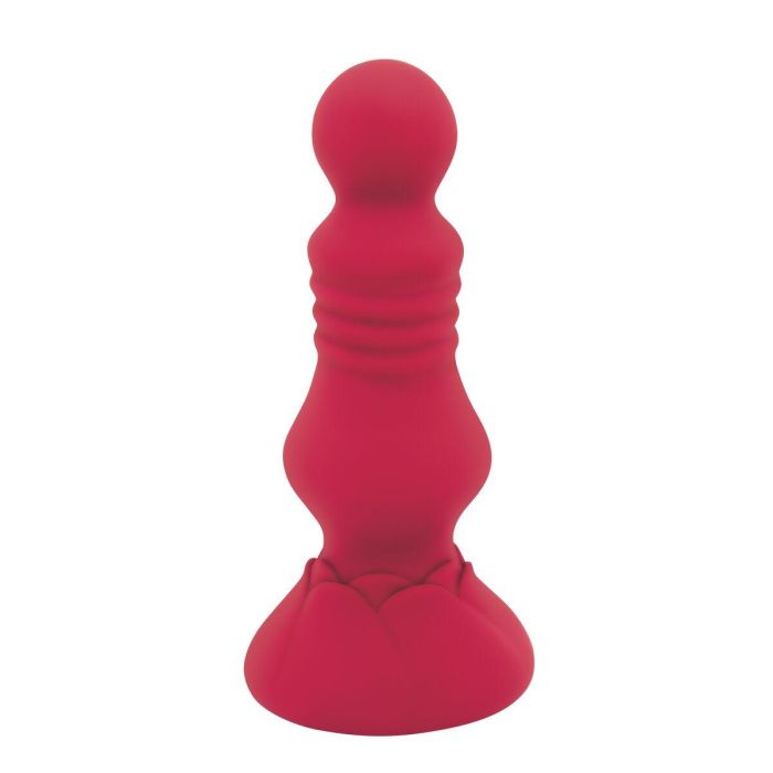 Vibrador anal Secret Kisses Rojo 4 Vibrador anal Secret Kisses Rojo 4