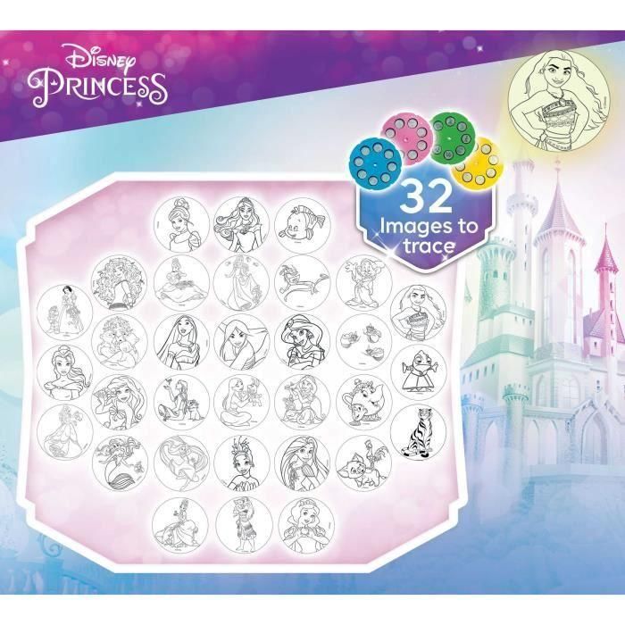 Proyector escolar de dibujo - Princesa - para dibujar todas tus Princesas favoritas - LISCIANI 3 Proyector escolar de dibujo - Princesa - para dibujar todas tus Princesas favoritas - LISCIANI 3
