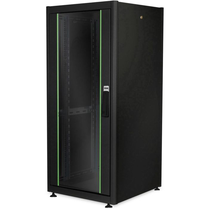 DIGITUS Netzwerkschrank Dynamic 26HE 1300x600x600mm schwarz (Speditionsversand)