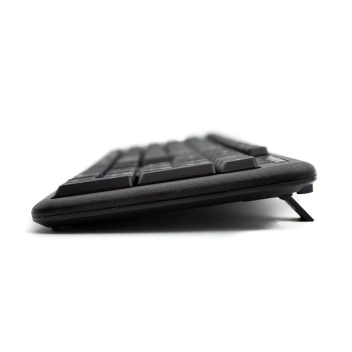 Nilox Teclado USB Negro - Tecnología de membrana silenciosa, 105 teclas español, compatible con Windows 2