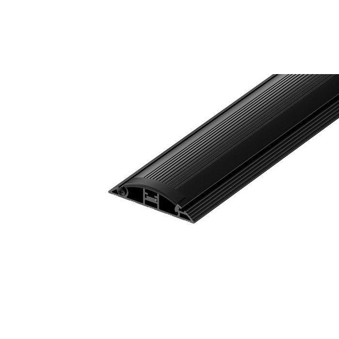Vivolink Cubierta de Cable de Suelo Negra 92x2000x22mm - Solución de Aluminio para Gestión de Cables en Hogar y Oficina 4