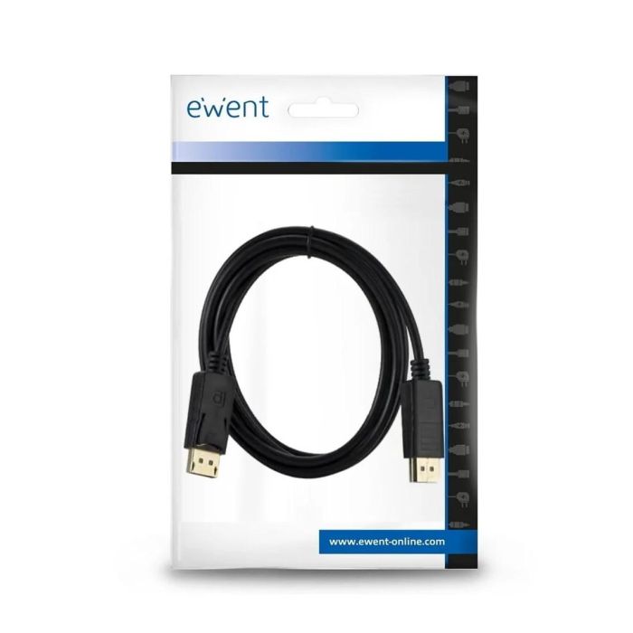 Ewent EC1407 cable DisplayPort 3 m Negro 2 Ewent EC1407 cable DisplayPort 3 m Negro 2