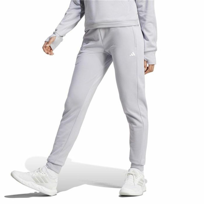 Pantalón Largo Deportivo Adidas Aeroready Game Go Gris Mujer 5