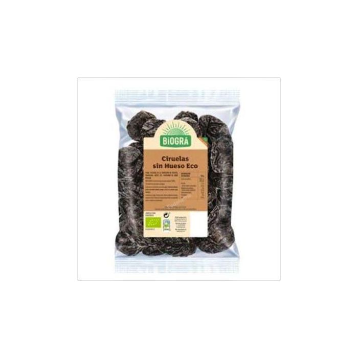 Biogra Ciruela Claudia Sin Hueso Bio 230g - Snack Vegano, Sin Lactosa, De Cultivo Ecológico