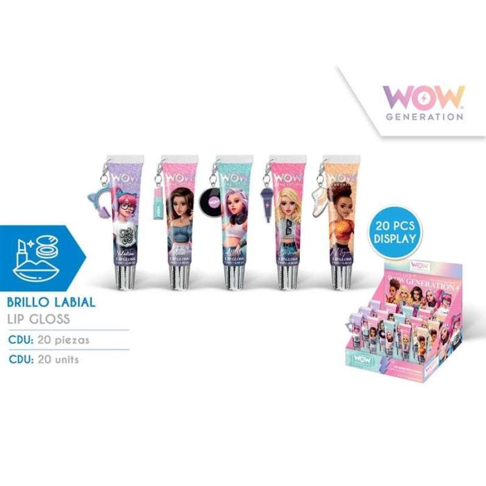 Brillo labial con colgante Wow Generation  - Modelos surtidos 1