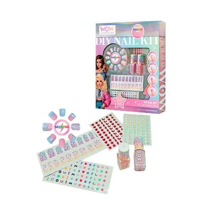 Set de Manicura con Uñas Perfumadas Wow Generation 18,5x16x8,5 cm 1