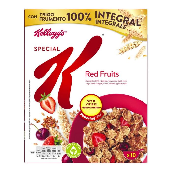 Cereales Kellogg's Special K Frutos rojos (300 g) 