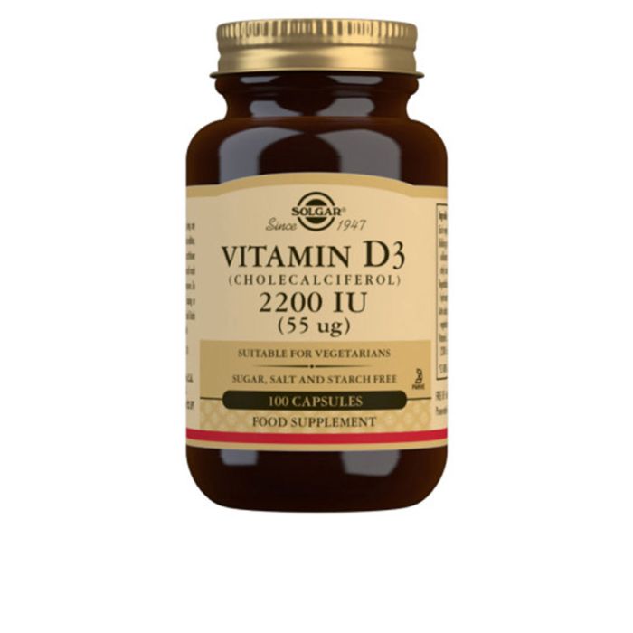 VIT D3 2200UI(55mcg.) cápsulas vegetales