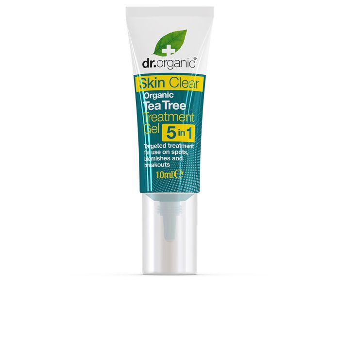 Dr. Organic Skin Clear Gel Tratamiento Antimanchas, Acné, Poros, Puntos Negros y Rojeces Faciales con AHA Naturales 10 ml Dr. Organic Skin Clear Gel Tratamiento Antimanchas, Acné, Poros, Puntos Negros y Rojeces Faciales con AHA Naturales 10 ml