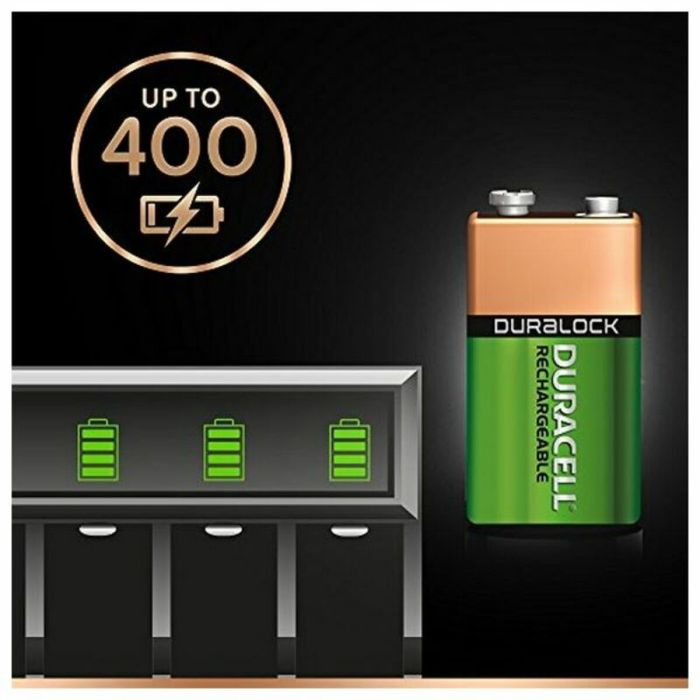 Pila Recargable DURACELL 056008 HR22 NiMh 9V 170 mAh 9 V 2