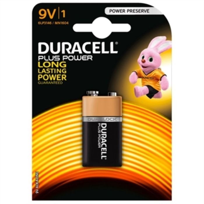 Duracell pilas plus power 6lr61 alcalinas 9v pack-1