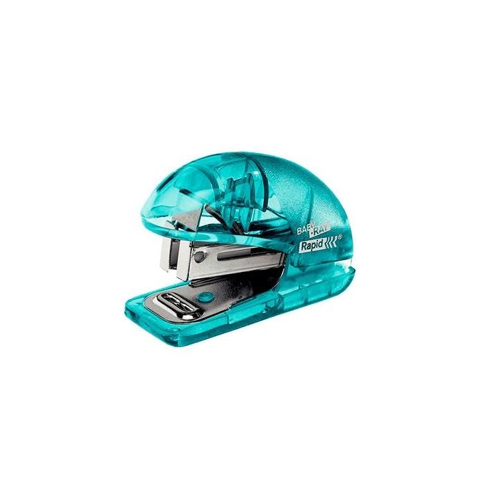 Grapadora Rapid Mini F4 Colour Breeze Usa Grapas 24-6 Y 26-6 Color Verde En Blister Grapadora Rapid Mini F4 Colour Breeze Usa Grapas 24-6 Y 26-6 Color Verde En Blister