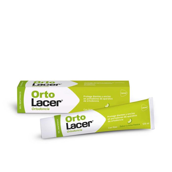 ORTOLACER gel dentífrico lima