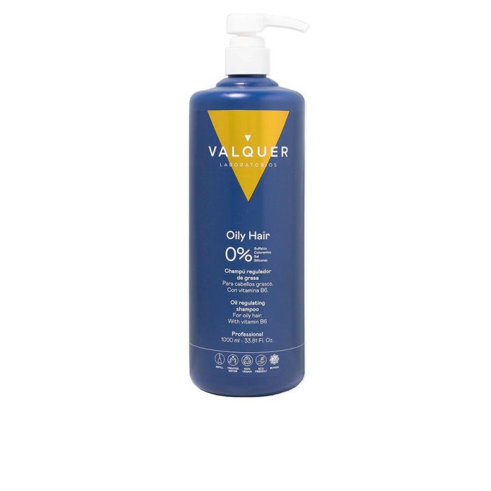 Oily Hair 0% Champú Regulador de Grasa