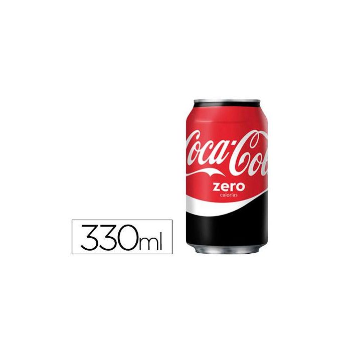 Refresco Coca-Cola Zero Lata 330 mL