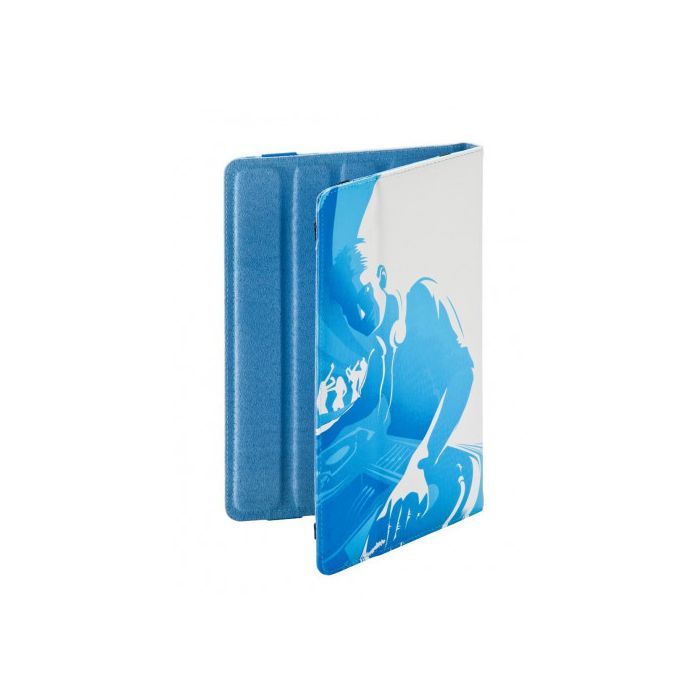 Ziron ZR112 funda para tablet 20,3 cm (8") Folio Azul, Blanco 1