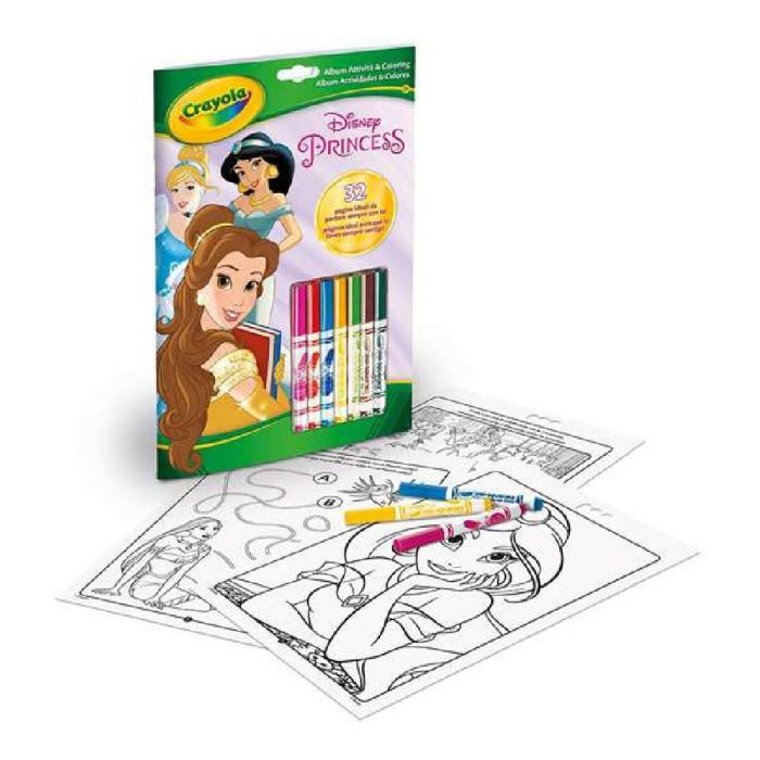 Libro actividades princesas disney*