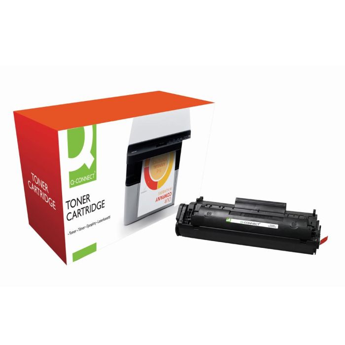 Toner Q-Connect Compatible Hp Q2612A Para Laserjet 1010 -2.000Pag- Negro 1