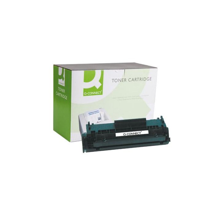 Toner Q-Connect Compatible Hp Q2612A Para Laserjet 1010 -2.000Pag- Negro