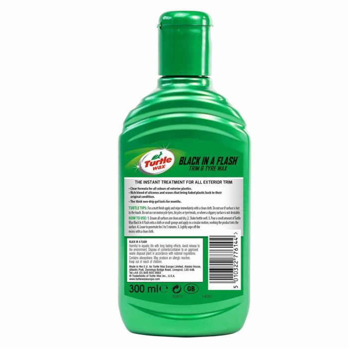 Agua Limpiadora sin Aclarado para Bebé Turtle Wax FG7810 Plástico 300 ml 1