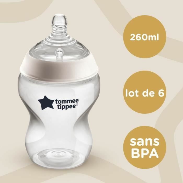 Set de biberones Tommee Tippee 260 ml 1