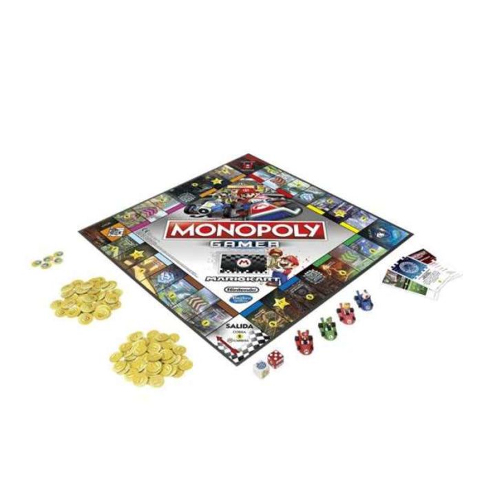 Juego de Mesa Monopoly Mario Kart Monopoly E1870105 (ES) (ES)