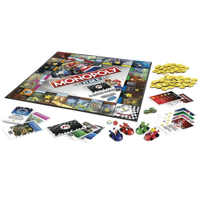 Juego de Mesa Monopoly Gamer Mario Kart FR 8