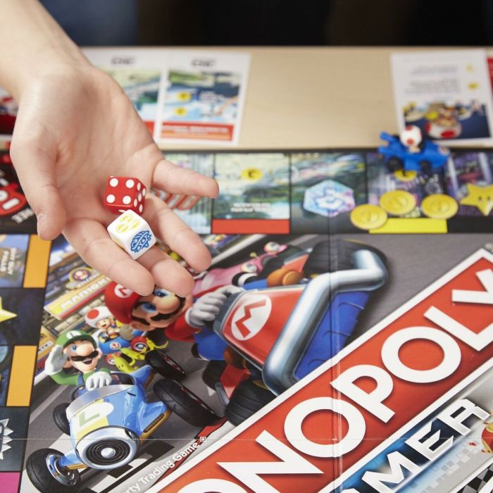 Juego de Mesa Monopoly Gamer Mario Kart FR 7