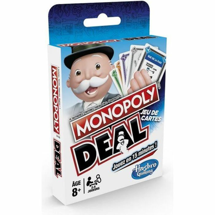 Juego Monopoly Deal En Frances E3113 Hasbro Gaming