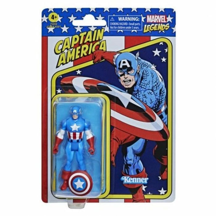 Figura Marvel Legends Retro Capitan America F2652 Hasbro