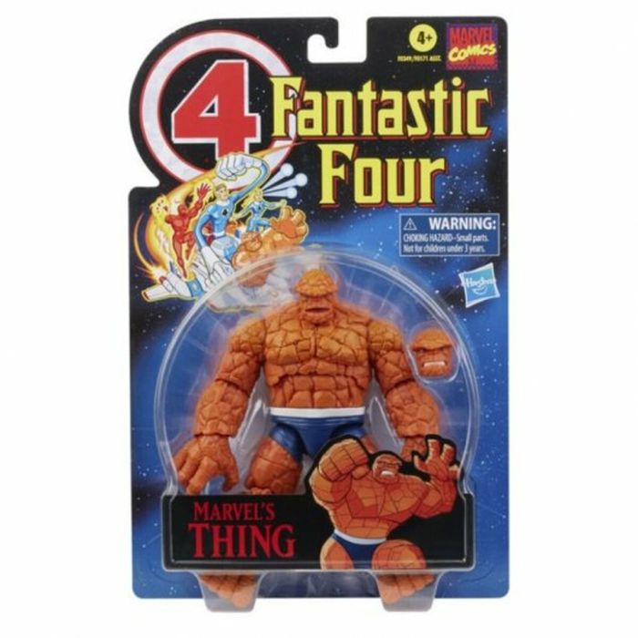 Figura de Acción Hasbro Marvel Legends Fantastic Four Vintage 6 Piezas 4