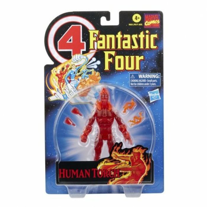 Figura de Acción Hasbro Marvel Legends Fantastic Four Vintage 6 Piezas 1