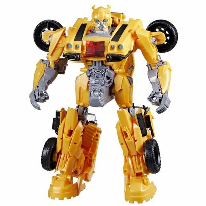 Super Robot Transformable Transformers Beast Mode Bumblebee Luces Sonido Accesorios 28 cm 4