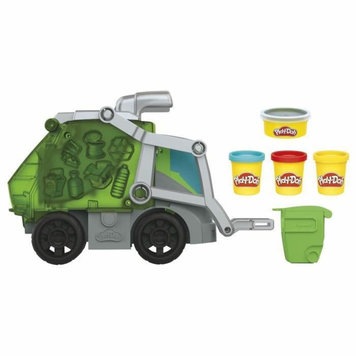 Juego de Plastilina Play-Doh Garbage Truck 3