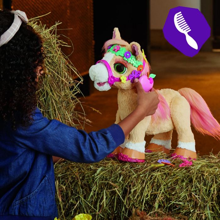 Mascota Interactiva Hasbro Cinnamon, My Stylin' Pony 5