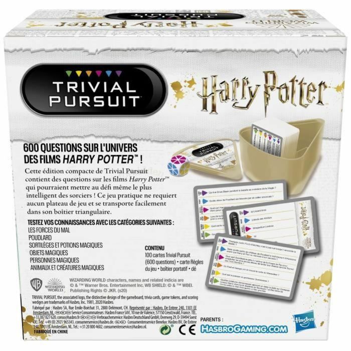 Trivial Pursuit Hasbro Harry Potter Edition (FR) 2