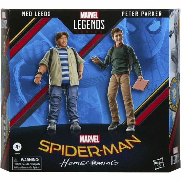 Figura de Acción Hasbro Legends Series Spider-Man 60th Anniversary Peter Parker & Ned Leeds