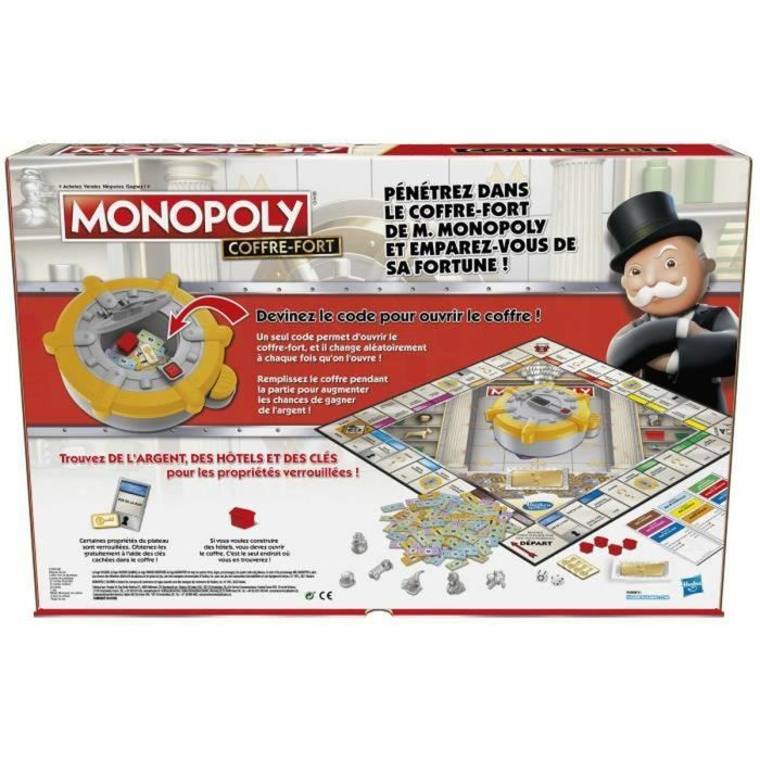 Juego de Mesa Monopoly COFFRE-FORT (FR) 1