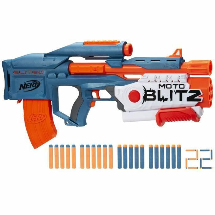 Pistola Nerf Elite 2.0 Motoblitz 1