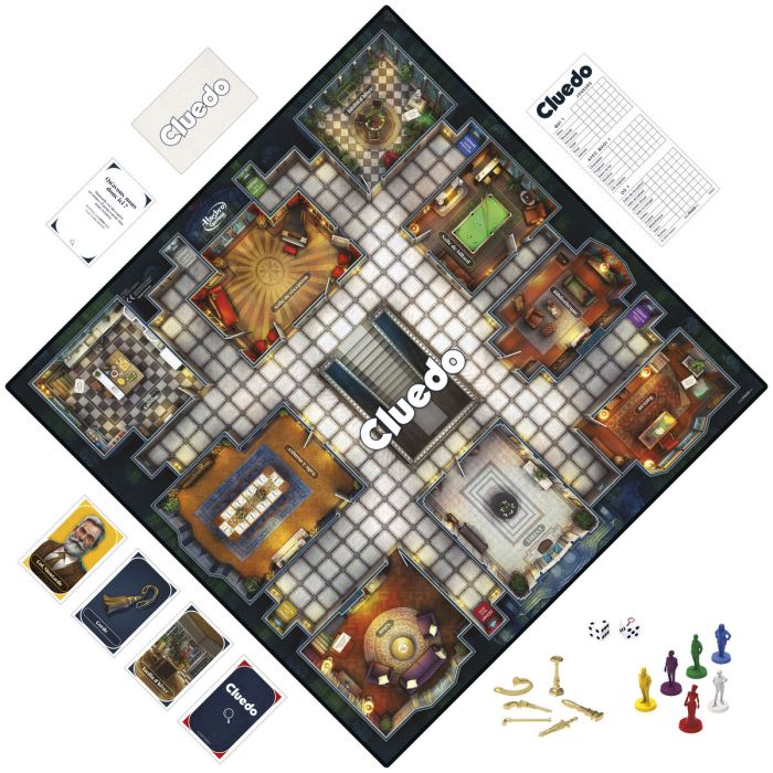 Juego de Mesa Hasbro Cluedo (FR) Multicolor 8