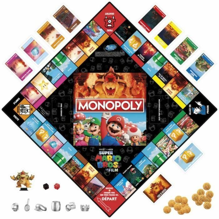Juego de Mesa Monopoly Super Mario Bros Film (FR) 5