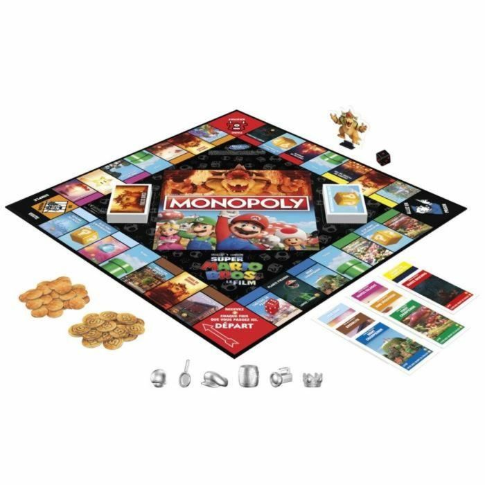 Juego de Mesa Monopoly Super Mario Bros Film (FR) 4