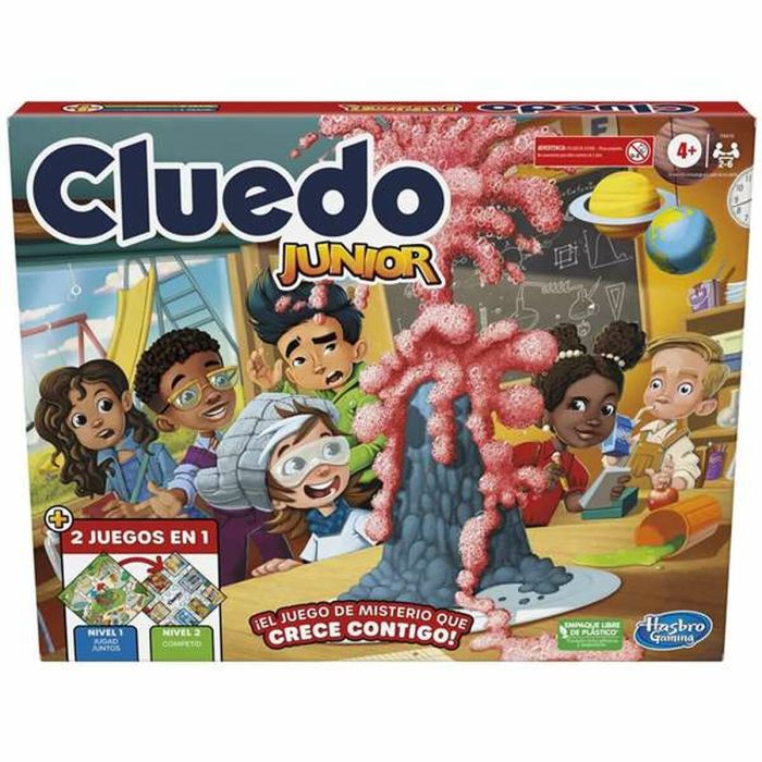 Juego cluedo junior ¡el juego de misterio que crece contigo!