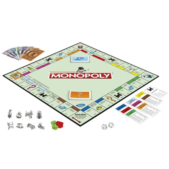 Juego de Mesa Hasbro Monopoly Clasico Madrid ES 5