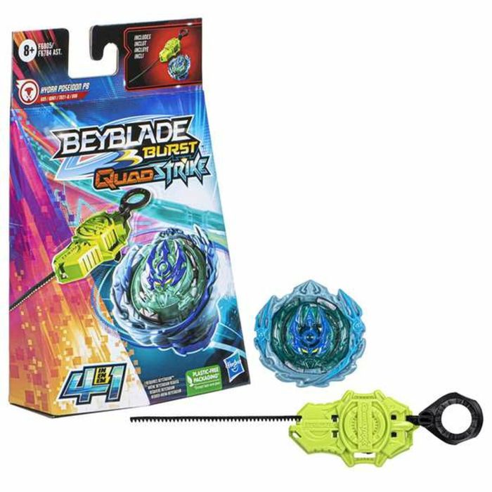 Peonza Hasbro Beyblade Quadstrike Stellar Hyperion H8 8 Peonza Hasbro Beyblade Quadstrike Stellar Hyperion H8 8