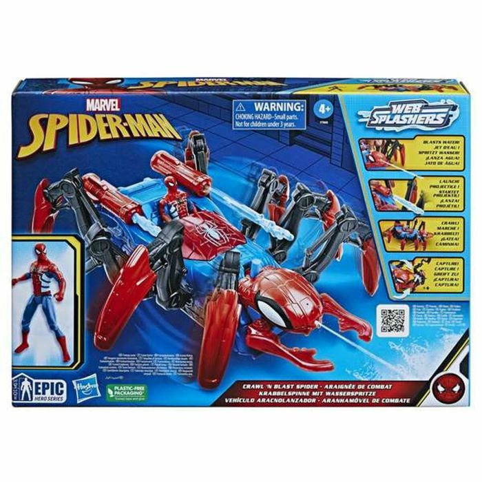 Playset de Vehículos Hasbro Spiderman Lanzador de proyectiles 2