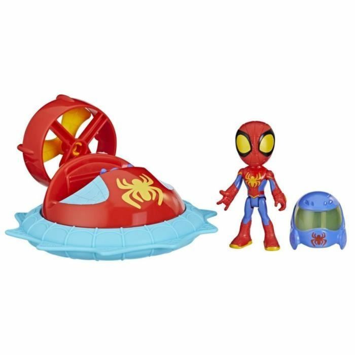 Millas con Roto-drill, pack de vehículo con figura de 10 cm y accesorio, Spidey y sus Amigos Extraordinarios, a partir de 3 años